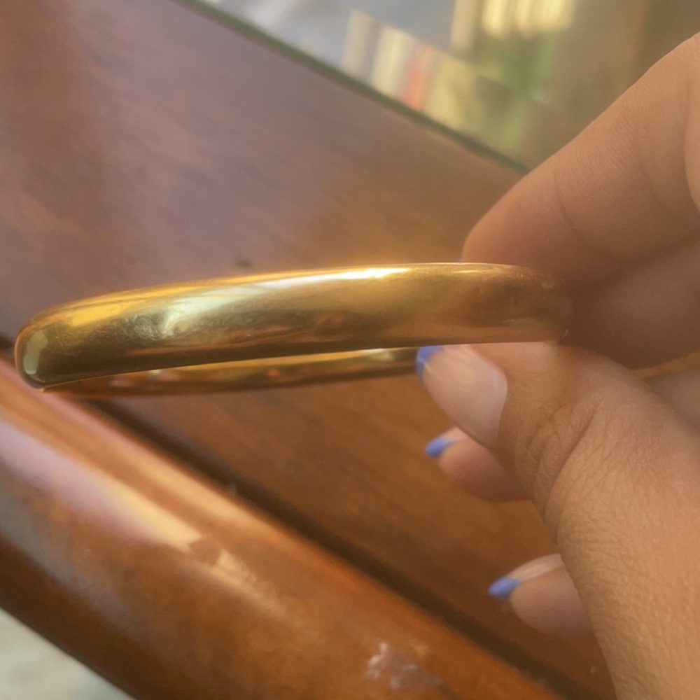 Roberts & Dore Antique Gold 14 K Plumb Bracelet